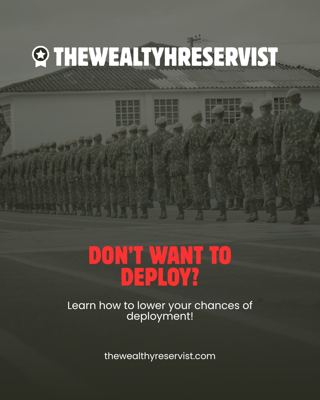 Army Don't Want To Deploy?